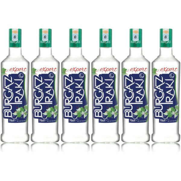 Sparpaket 6 x Burgaz Raki Export 0