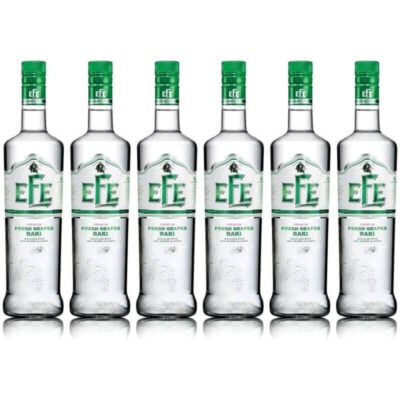 Sparpaket 6 x Efe Fresh Grape Raki 0