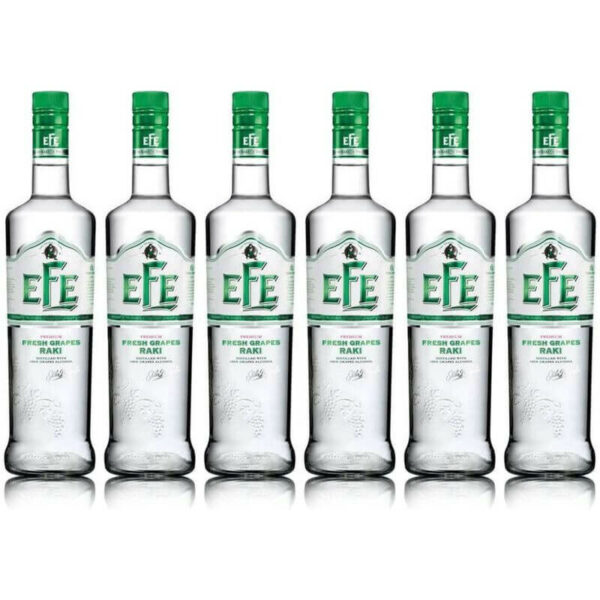 Sparpaket 6 x Efe Fresh Grape Raki 0