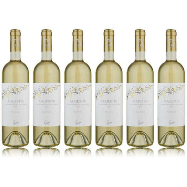 Sparpaket 6 x Sevilen Majestik Sauvignon blanc und Sultaniye