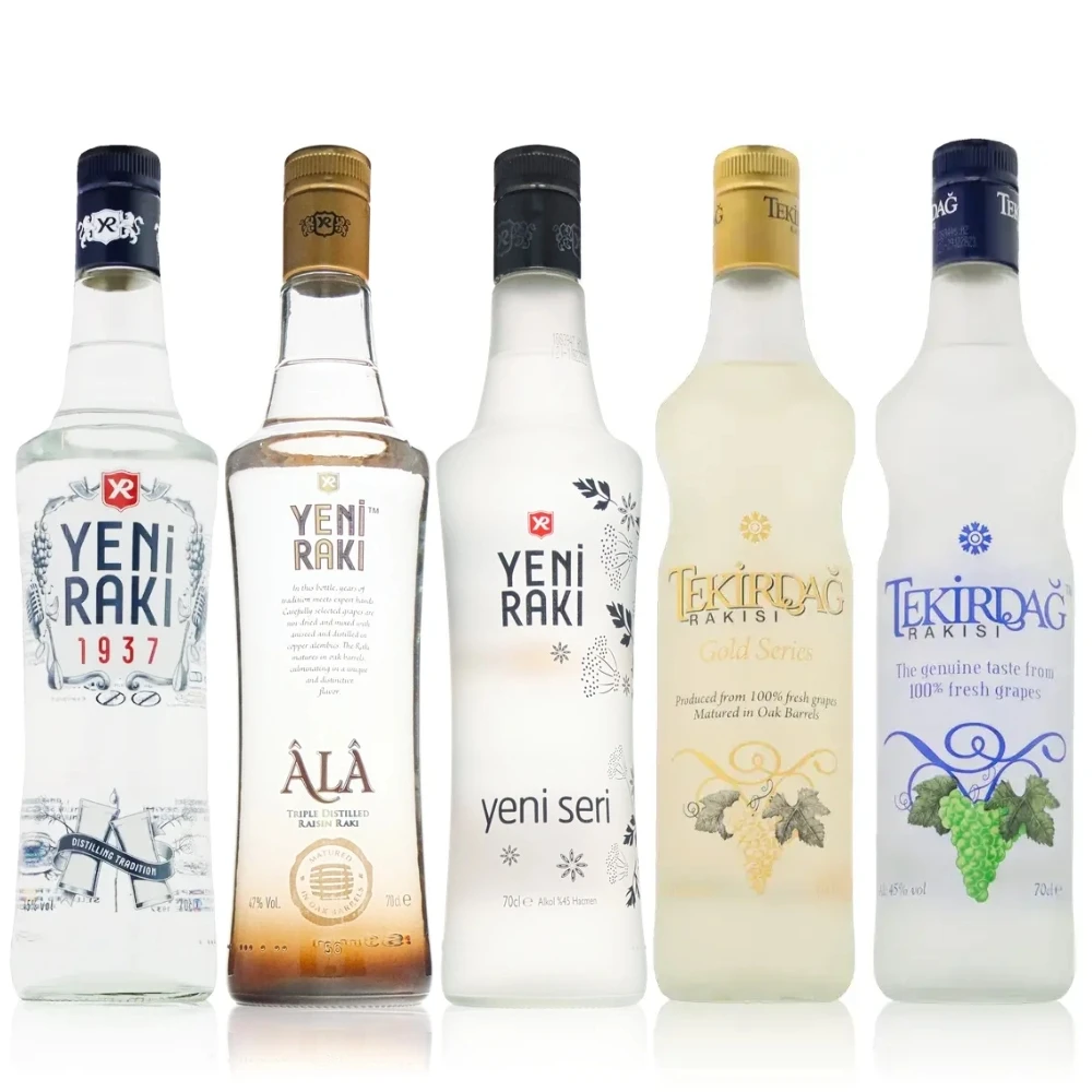 Yeni Raki und Tekirdag Raki Probierpaket Yeni Raki und Tekirdag Raki Probierpaket