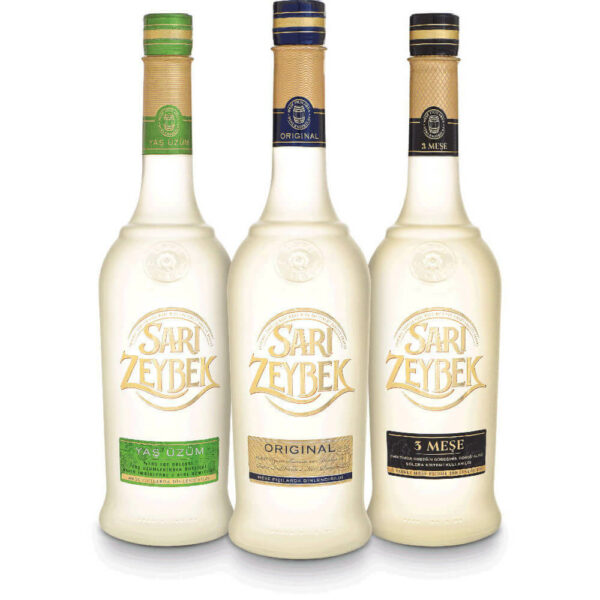 Sari Zeybek Raki Probierpaket