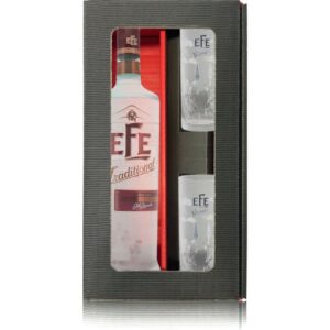 Geschenkbox Efe Geleneksel mit 2 Gläsern