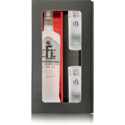 Efe Gold Geschenkbox mit 2 Gläsern