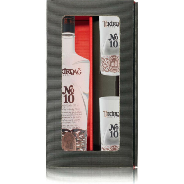 Geschenkbox Tekirdag No. 10 mit 2 Gläsern