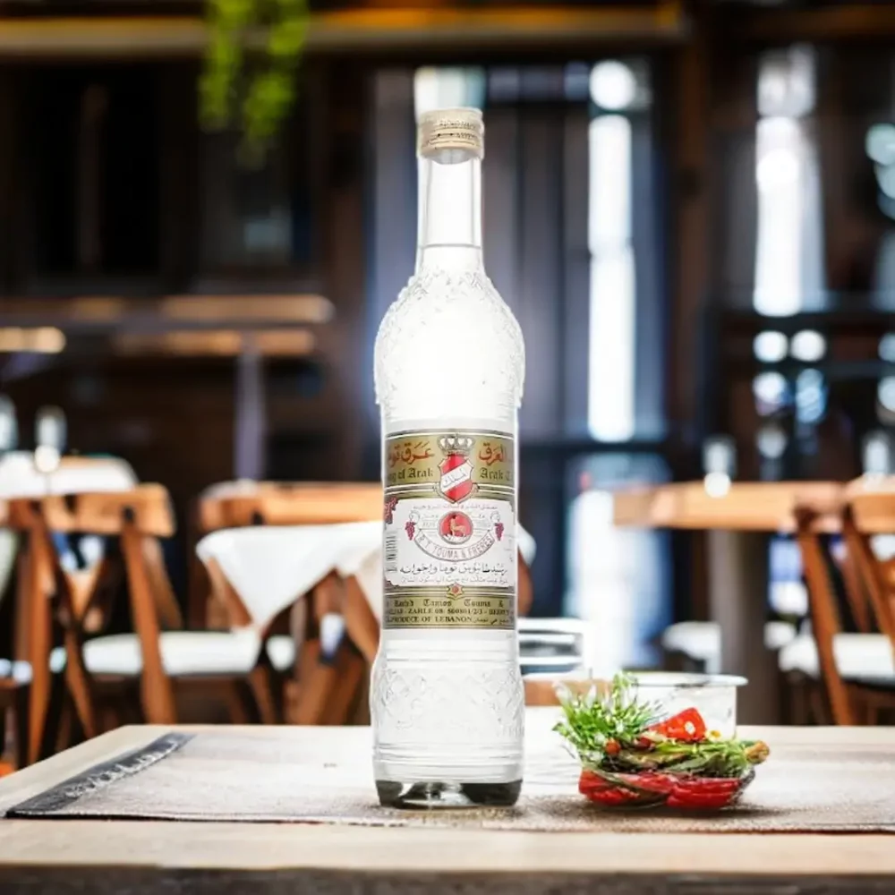 Arak Touma in einem Restaurant