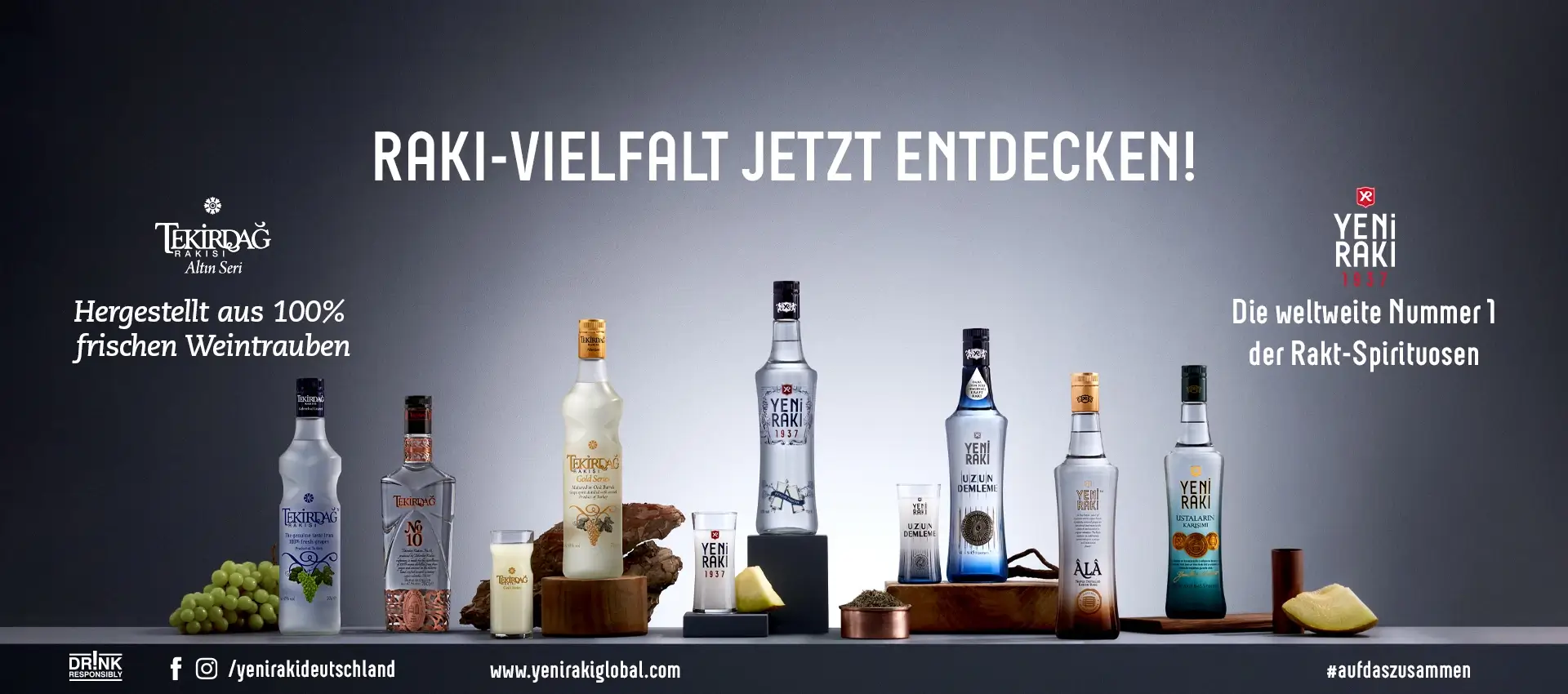 Türkischer Wein und Raki