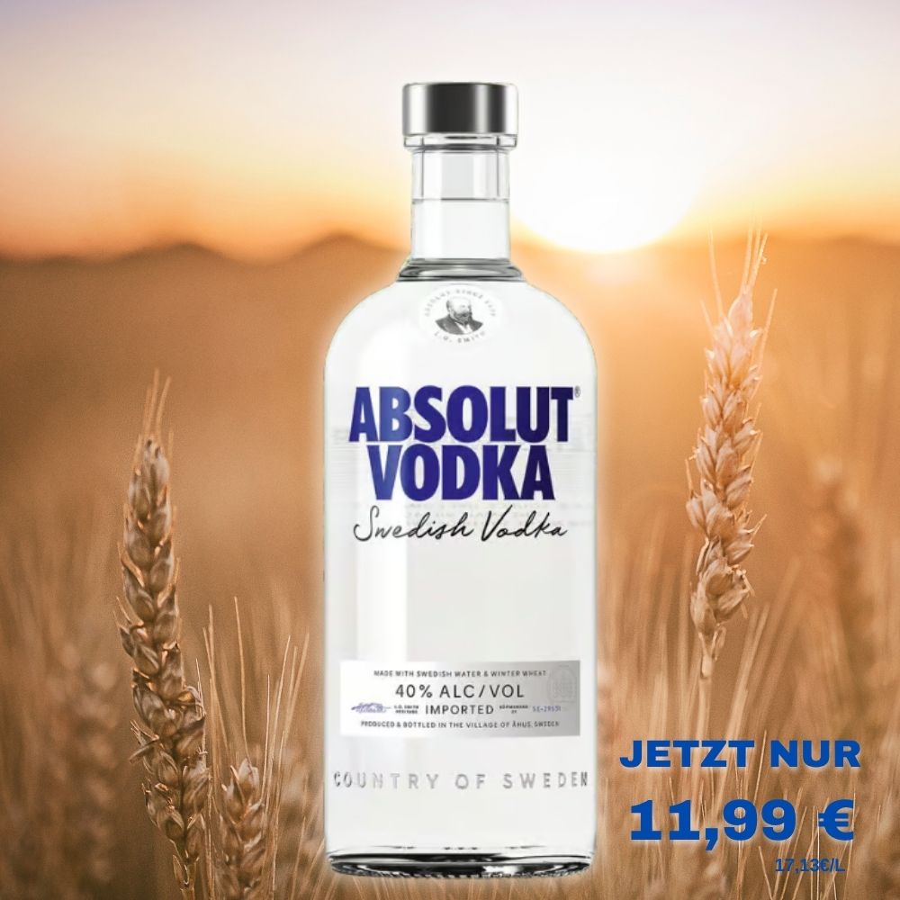 Absolut Vodka Angebot