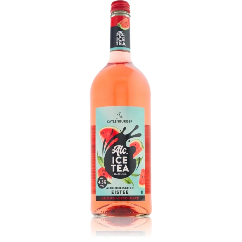 Alkoholischer Eistee Melone