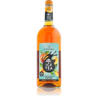 Alkoholischer Eistee Pfirsich