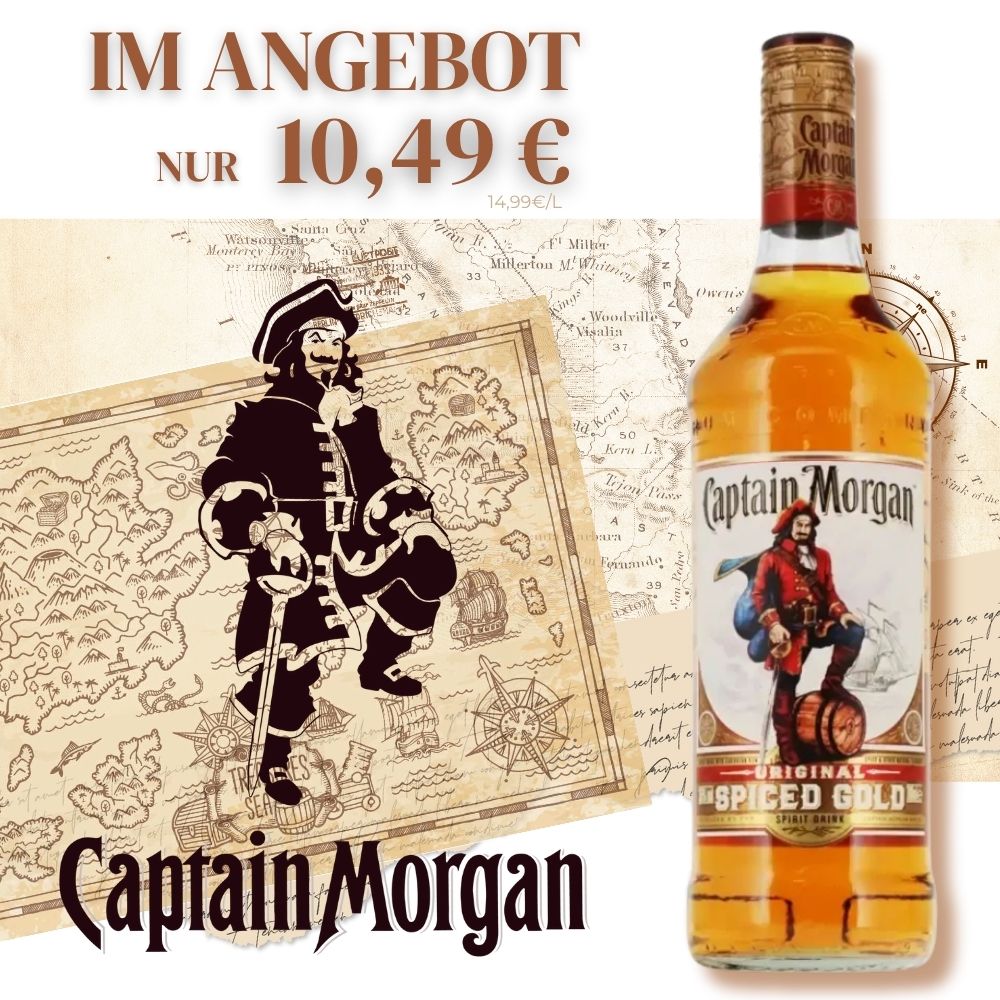 Captain Morgan Spiced Gold Aktion