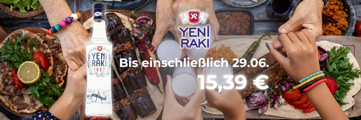 Türkischer Wein und Raki