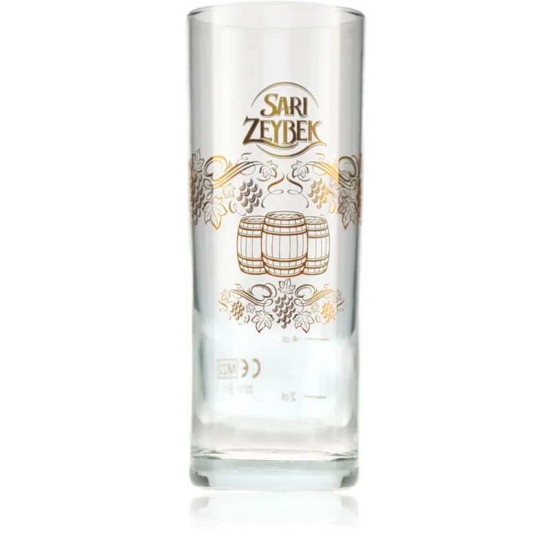 Efe Sari Zeybek Raki Glas
