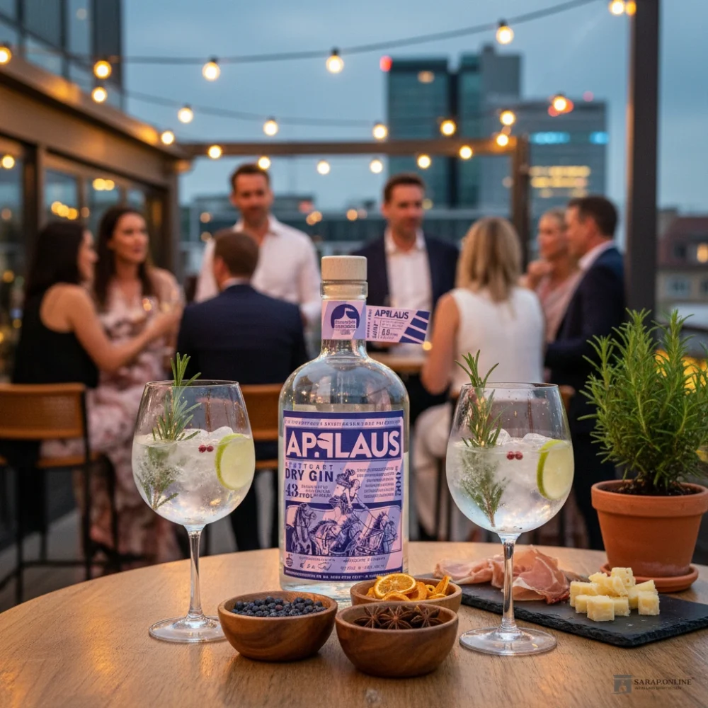 Applaus Stuttgart Dry Gin Galeriebild