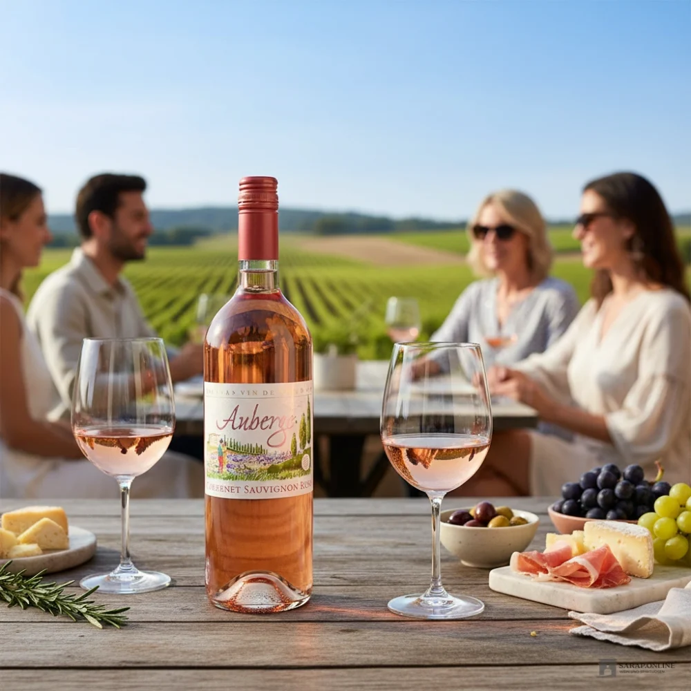 Auberge Rosé trocken 1L Galeriebild