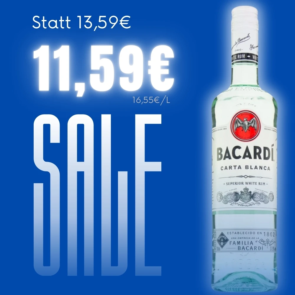 Bacardi Carta Blanca Angebot