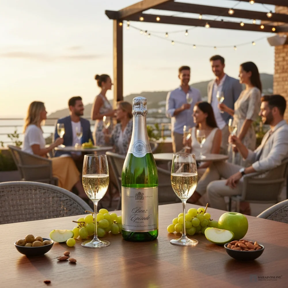 Benz Episode Sekt in Geschenkverpackung Galeriebild