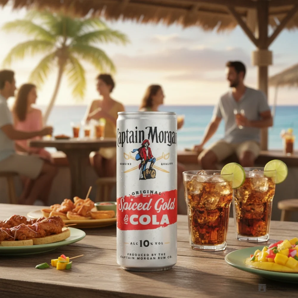 Captain Morgan Spiced Gold und Cola Galeriebild