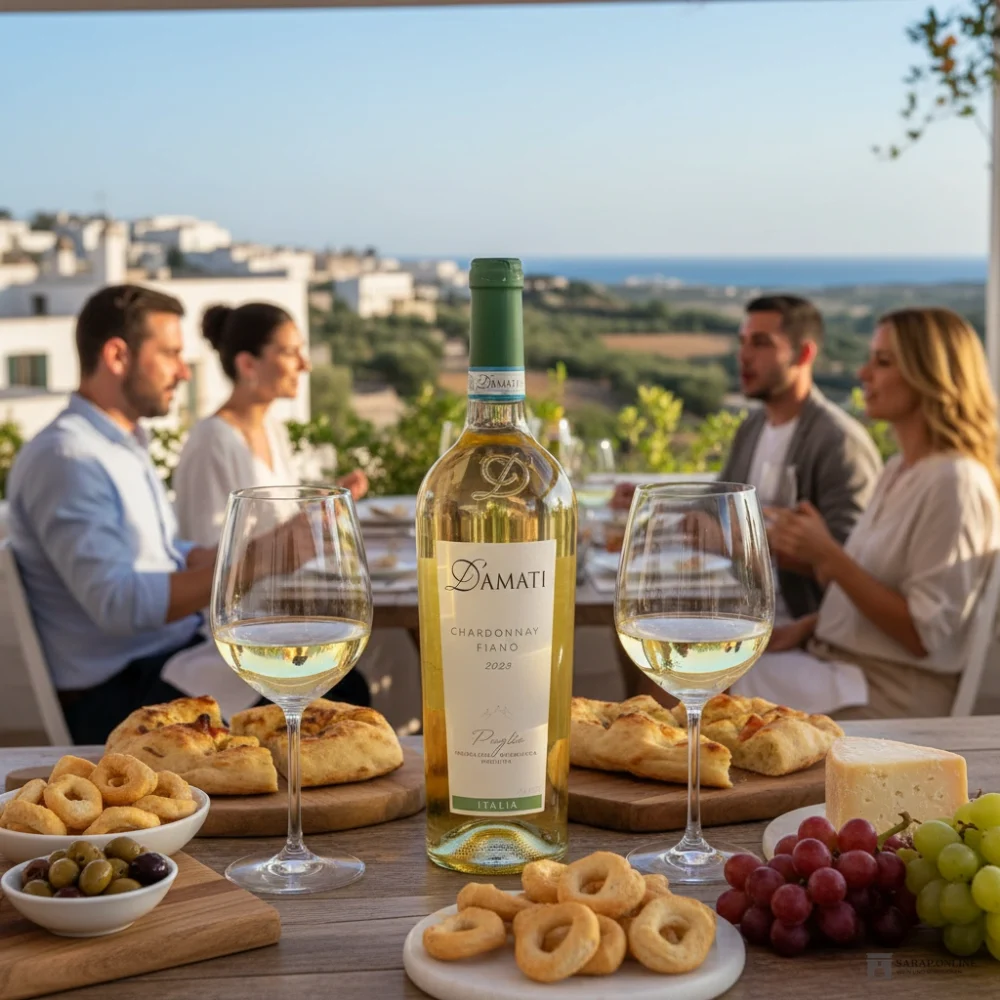 D`Amati Chardonnay und Fiano Galeriebild