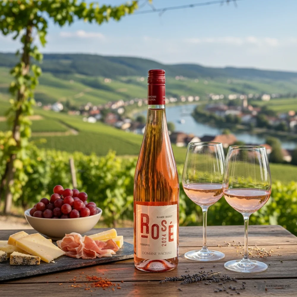 Domäne Wachau Blauer Zweigelt Federspiel Rose Galeriebild