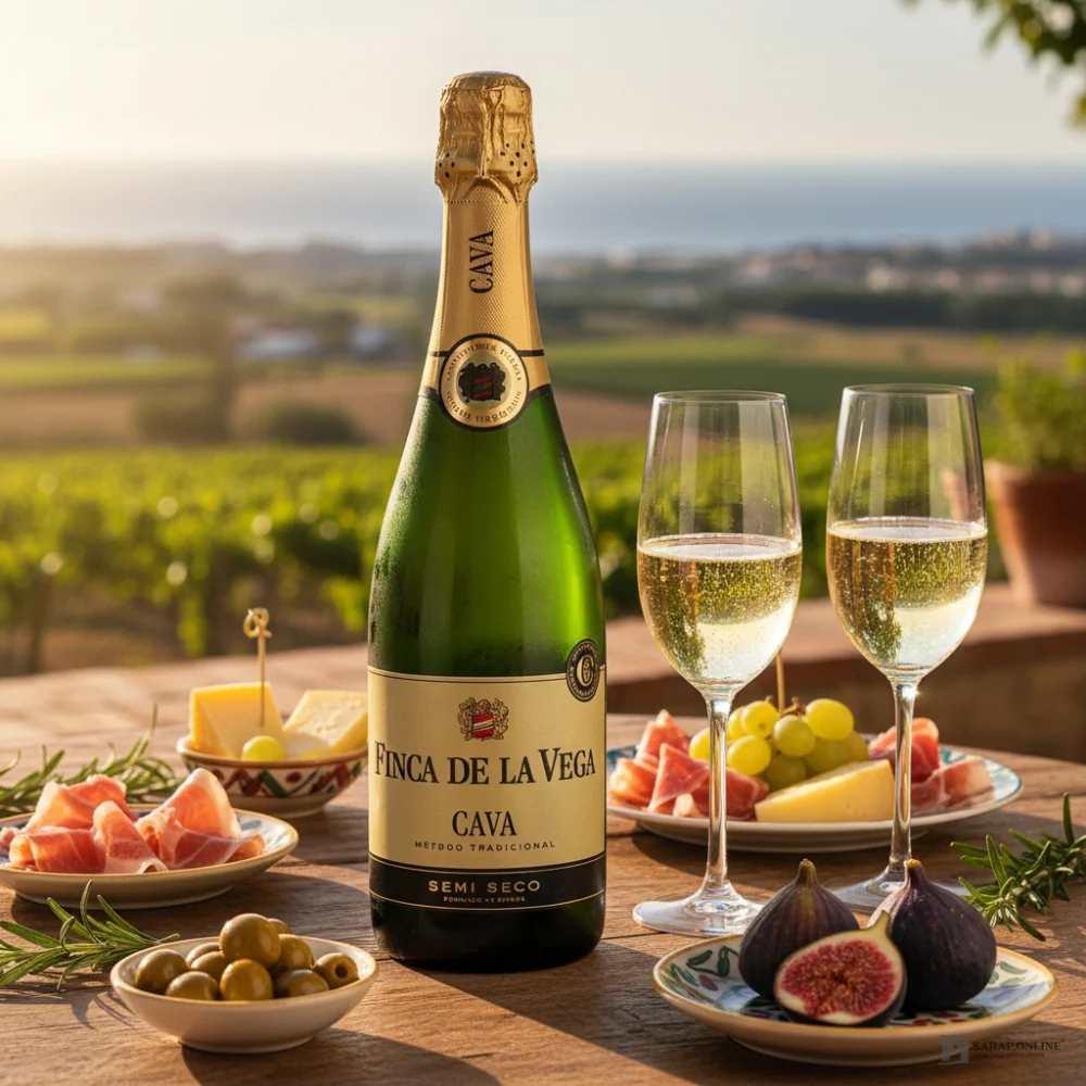 Finca De La Vega Cava Semi Secco Galeriebild