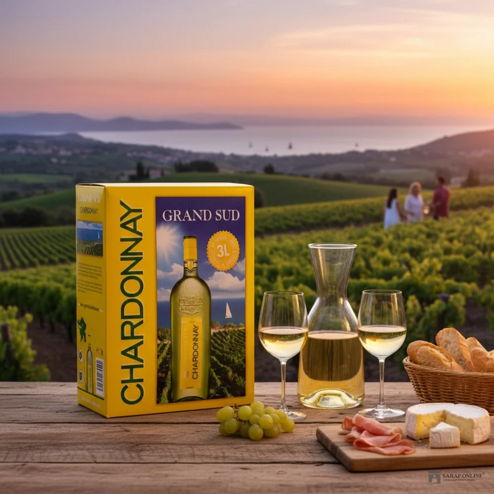 Grand Sud Chardonnay - Bag in Box Galeriebild