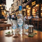 Hünkar Raki Klasik mit 2 Gläsern Galeriebild
