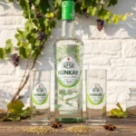 Hünkar Raki Yas Üzüm mit 2 Gläsern Galeriebild