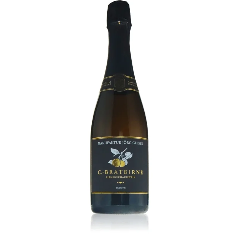 Jörg Geiger C. Bratbirne Birnenschaumwein trocken