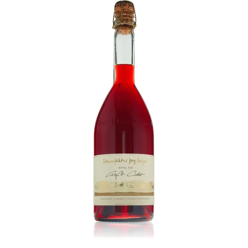 Jörg Geiger Craft Cider Apfel Kir