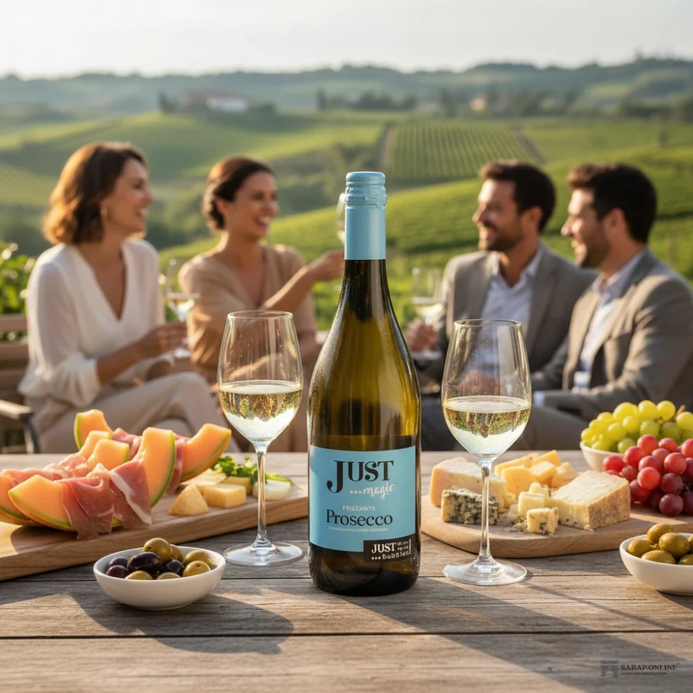 JUST Prosecco Frizzante in Geschenkverpackung Galeriebild