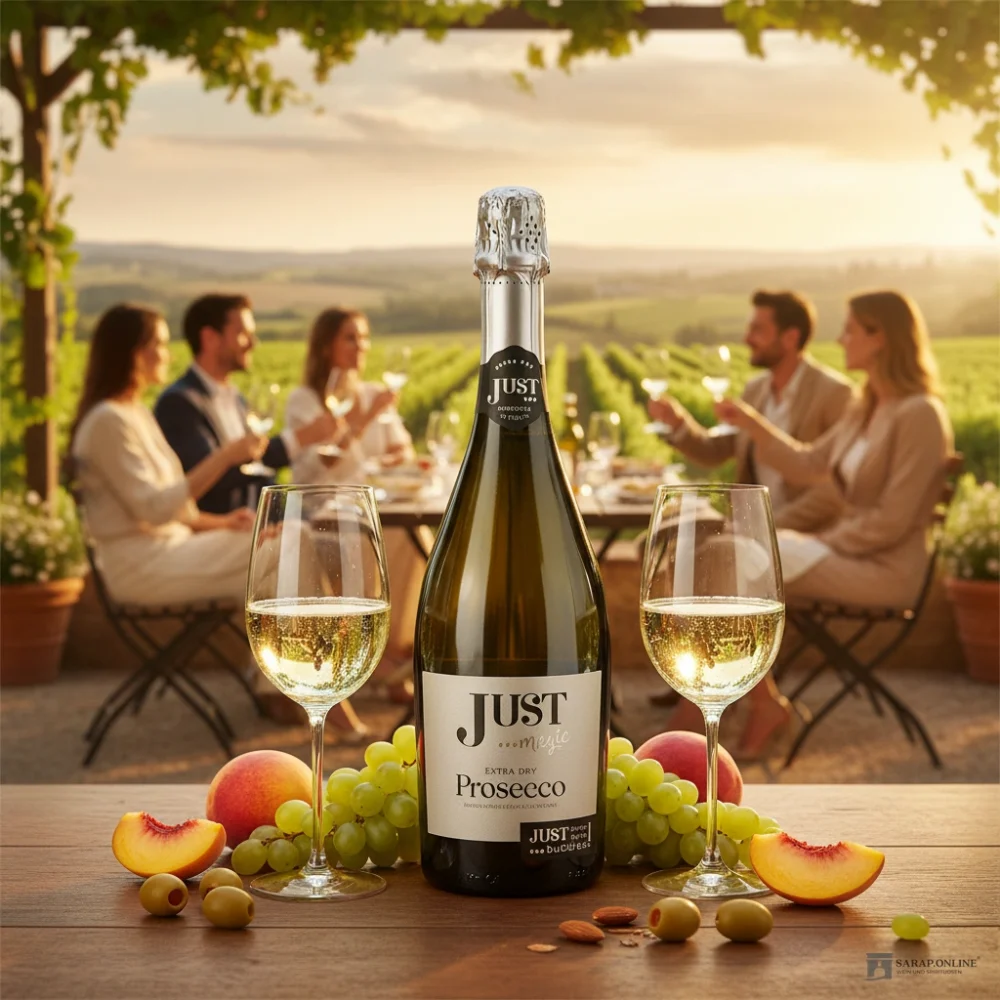 JUST Prosecco Spumante in Geschenkverpackung Galeriebild