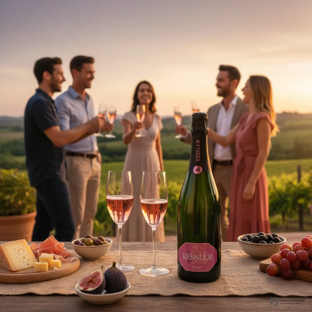 Kessler Rose Brut in Geschenkverpackung Galeriebild