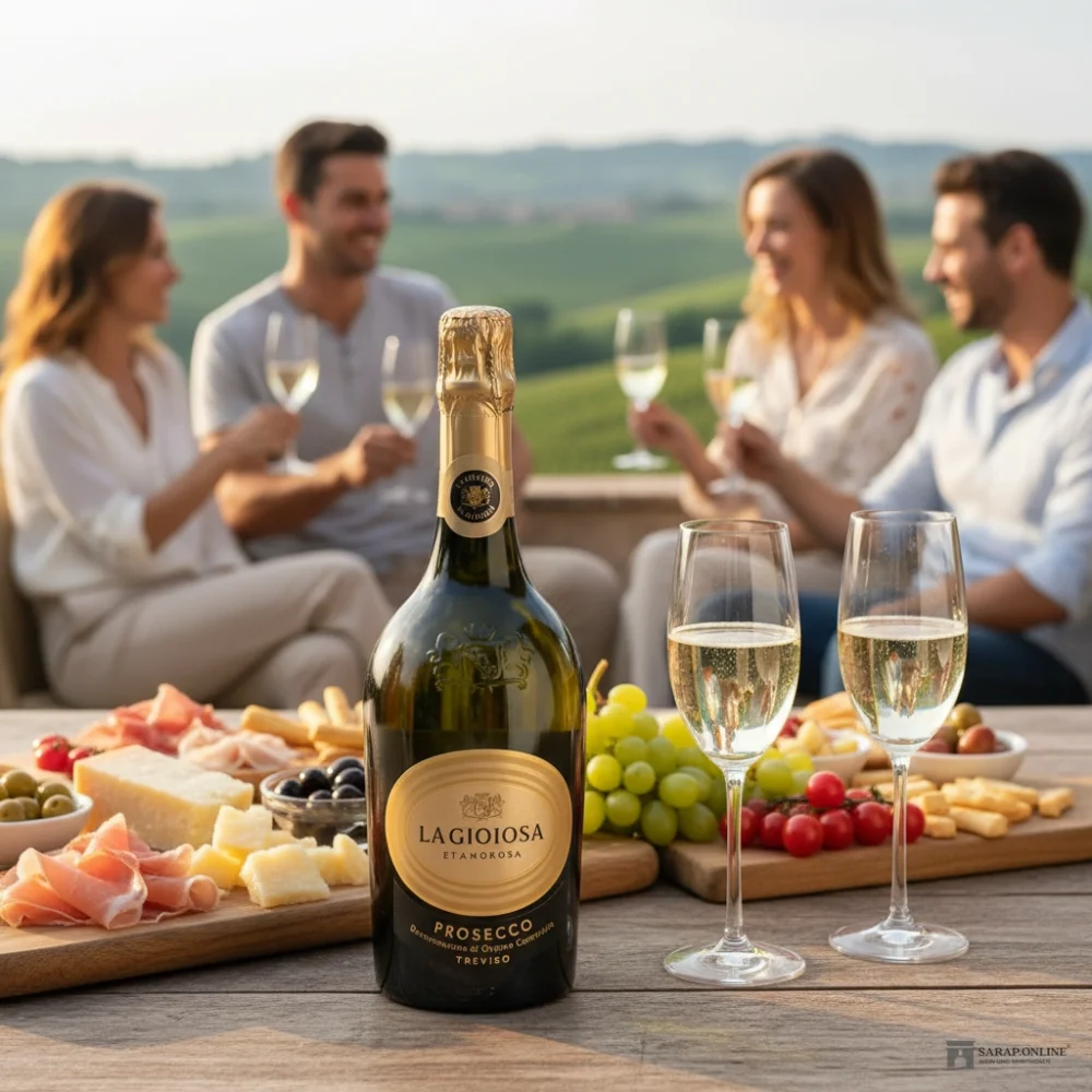 La Gioiosa Prosecco Spumante Treviso in Geschenkverpackung Galeriebild