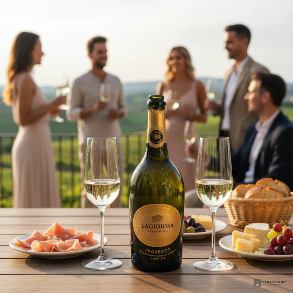 La Gioiosa Prosecco Spumante Treviso in Geschenkverpackung Galeriebild
