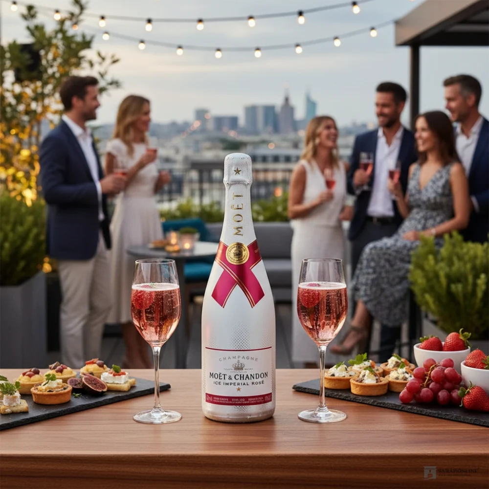 Moet Chandon Imperial Ice Rose in Geschenkverpackung Galeriebild