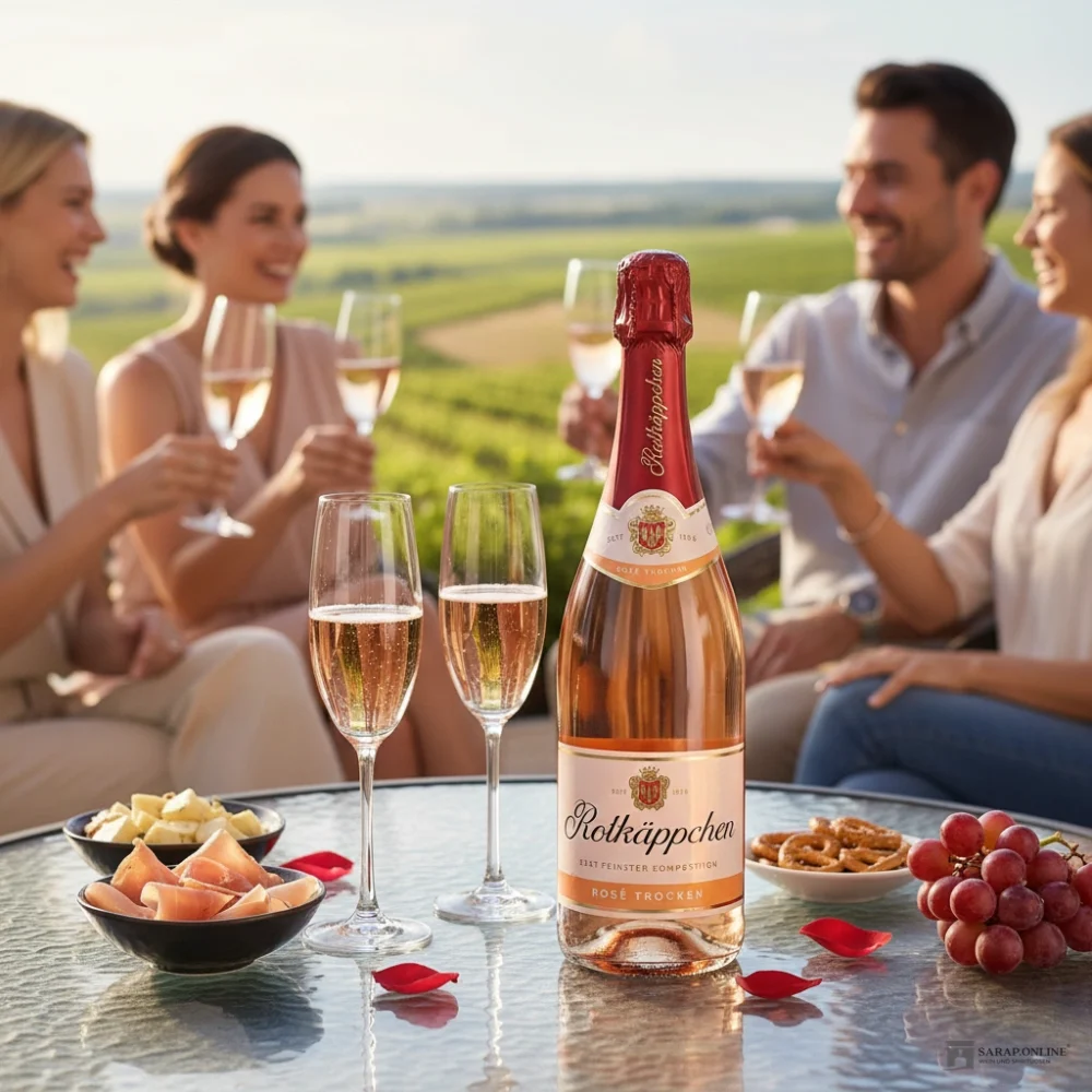 Rotkäppchen Sekt Rose trocken Galeriebild