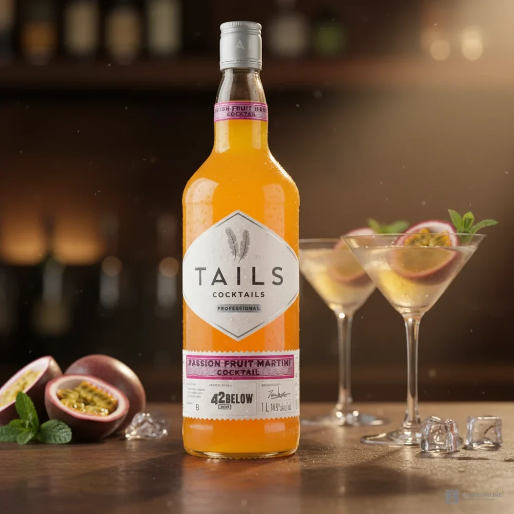 Tails Passion Fruit Martini Cocktail Galleriebild 1