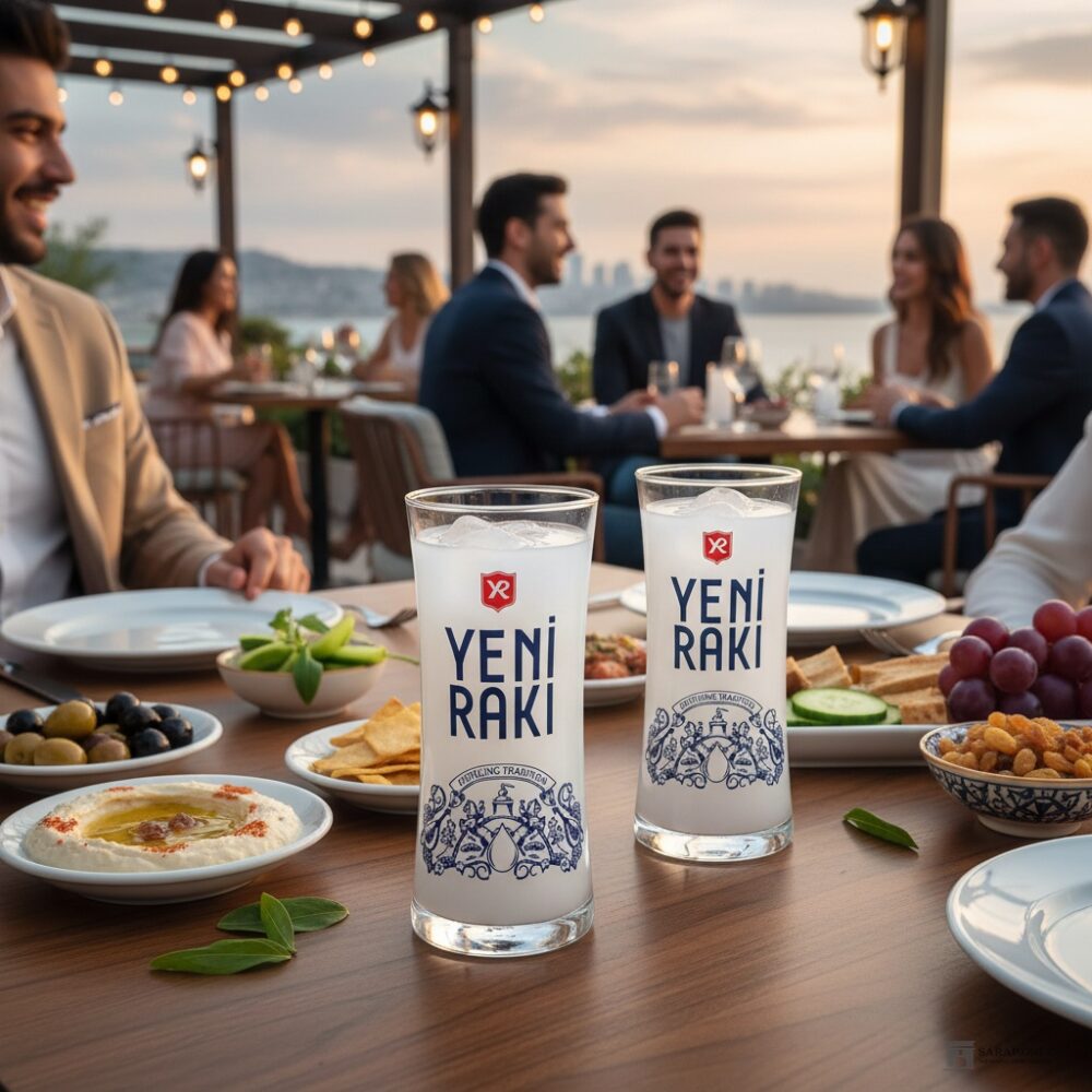 Yeni Raki Angebot 6 x Yeni Raki 0,7l mit 6 Yeni Raki Gläsern Galeriebild