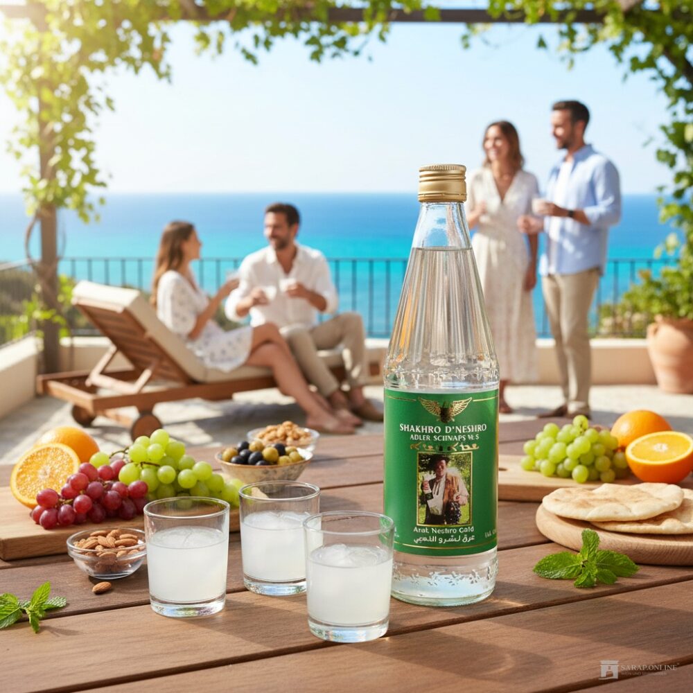 Arak Neshro Gold - Adler Schnaps W.S. Galeriebild