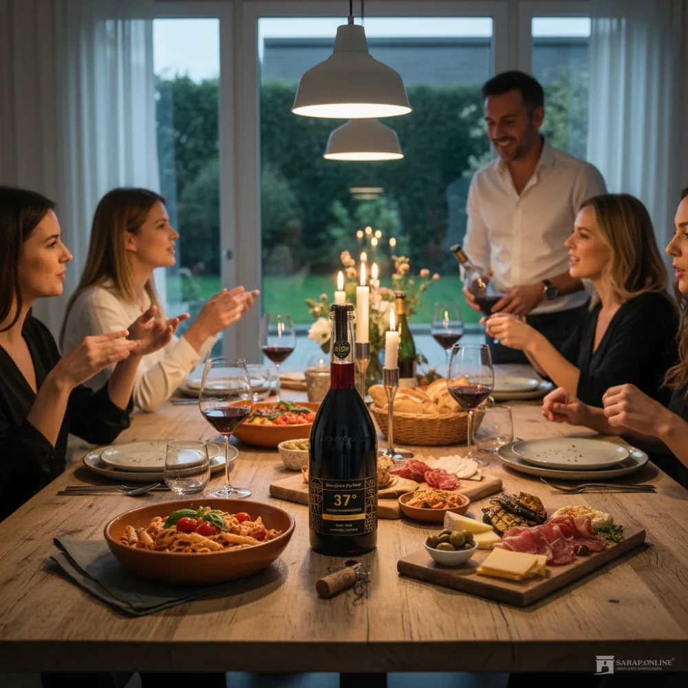 Jörg Geiger 37 Grad Pinot Noir, Himbeere und Kirsche 0,75l Alkoholfrei Galeriebild