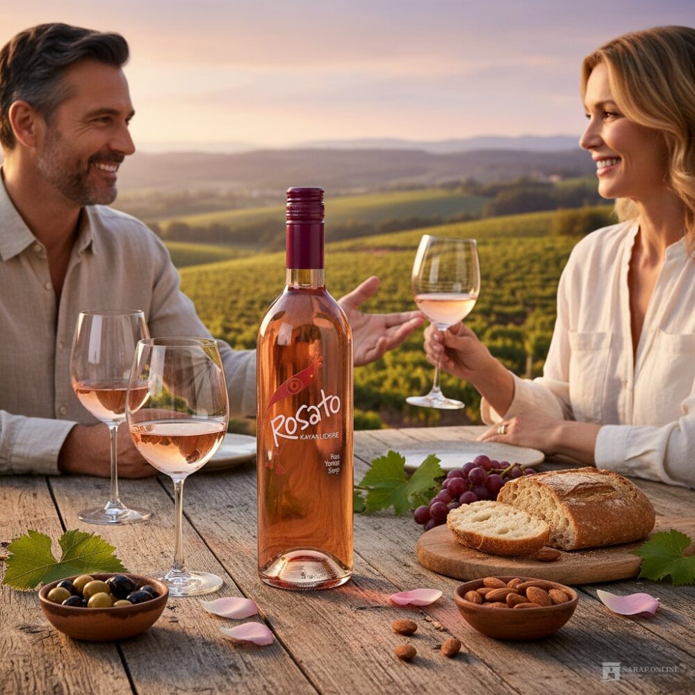Kavaklidere Tatli Rosato Kalecik Karasi rose Galeriebild