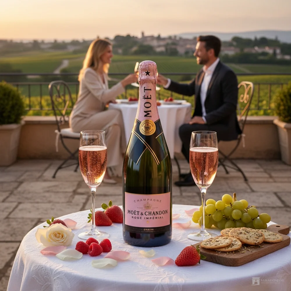 Moet Chandon Imperial Rose in Geschenkverpackung Galeriebild