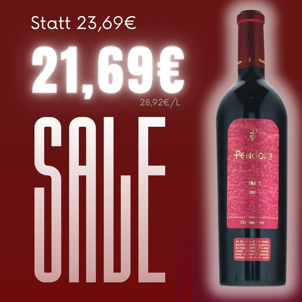 Pendore Syrah Aktion