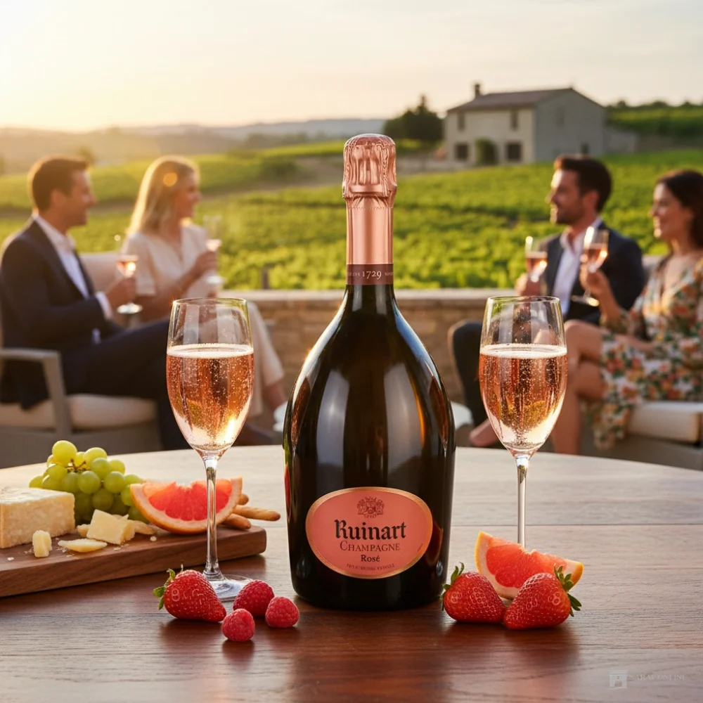 Ruinart Champagner Rose Galeriebild
