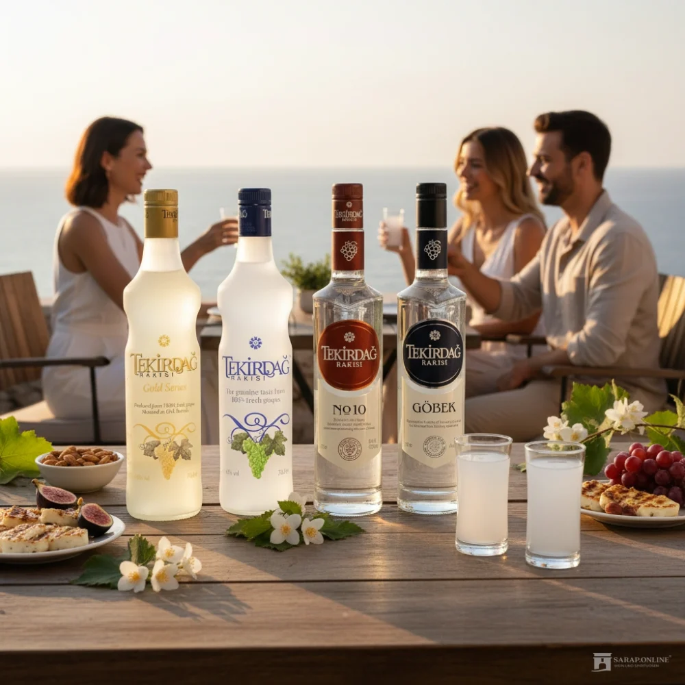 Yeni Raki und Tekirdag Raki Probierpaket Galeriebild