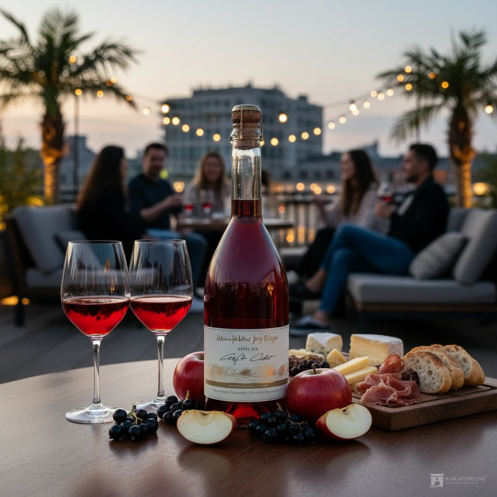 Jörg Geiger Craft Cider Apfel Kir 0,75l Jörg Geiger Craft Cider Apfel Kir Galeriebild