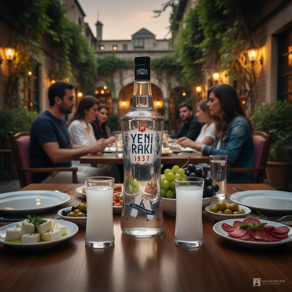 Yeni Raki mit 1 Yeni Raki Glas Yeni Raki Angebot mit 1 Glas Galeriebild