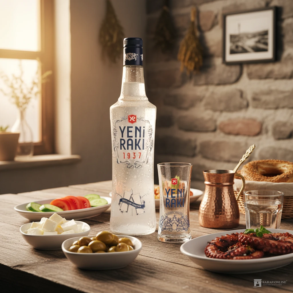 Yeni Raki mit 1 Yeni Raki Glas Yeni Raki Angebot mit 1 Glas Galeriebild