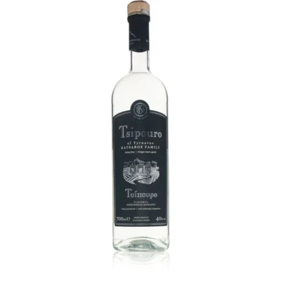 Tsipouro Tirnavou ohne Anis